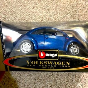 Volkswagen Beetle Blue - New in Box